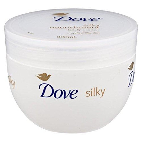 Dove Silky Nourishment Body Cream (Deep Care Complex) 300 ml with Ayur Freebie