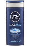 Nivea Bath Care Shower Gel Cool Kick for Men, 250 ml