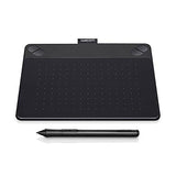 Wacom CTH-490/K2-CX Small Photo Pen and Touch Tablet (6.7 nch), Black