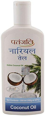 Patanjali Oil - Coconut 200ml Bottle - NEIGHBOUR JOY