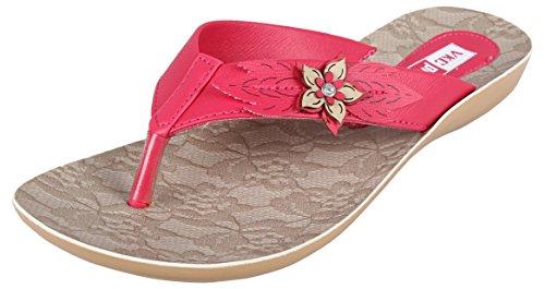 VKC Women's Pink Fashion Sandals - 5 UK