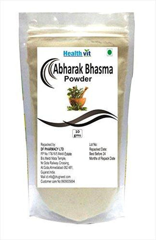 Healthvit Pure Organic Abharak Bhasma Powder 10g