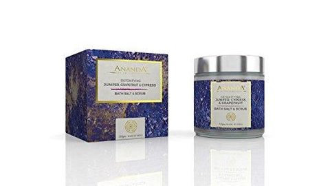 Ananda Detoxifying Body Scrub and Bath Salt, 100g