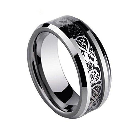 Sorella'z Black Dragon 316L Stainless Steel Ring for Men's - NEIGHBOUR JOY