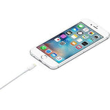 Apple iPhone, iPad, iPod Compatible Lightning-to-USB Data Cable-1m (White)