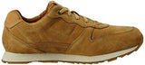 Woodland Men's Camel Leather Sneakers - 10 UK/India (44 EU)