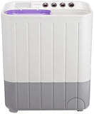 Samsung 6.5 kg Semi-Automatic Top Loading Washing Machine (WT655QPNDRP, White and Purple) - NEIGHBOUR JOY