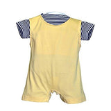 Orange and Orchid Baby Boys Cotton Tops & Bottoms Sets (0-6 Months) - NEIGHBOUR JOY