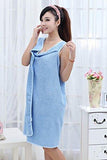 Styleys Bath TA Robe A Convenient Wearable Towel Free Size (Blue)