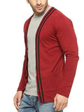 Gritstones Round Neck Full Sleeve Men'S Shrug GSFSSHG1304MRNBLK - NEIGHBOUR JOY