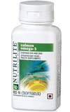 NUTRILITE® Salmon Omega-3(60N softgels)............NUTRILITE® Salmon Omega -3 contains a unique blend of omega -3 oils sourced from salmon raised in the cold, pure waters of Norway & a proprietary blend of 3 additional omega-3 sources - Anchovy, Mackerel, - NEIGHBOUR JOY