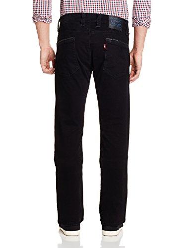 Levi's Men's 513 Straight Fit Jeans (6902194940664_32961-0000_32W x 34L_Black) - NEIGHBOUR JOY