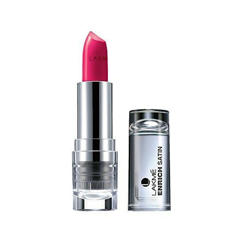 Lakme Enrich Satins Lip Color, Shade P165, 4.3 g