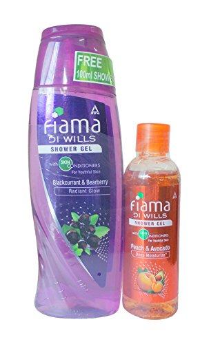 Fiama Di Wills Black CurrEnt Bearberry Radiant Glow Shower Gel, 250ml with Free Shower Gel, 100ml - NEIGHBOUR JOY