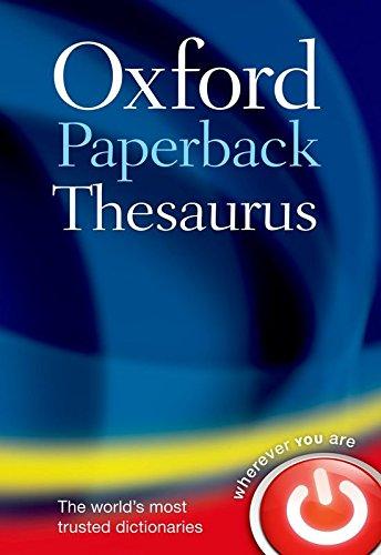 Oxford Paperback Thesaurus - NEIGHBOUR JOY