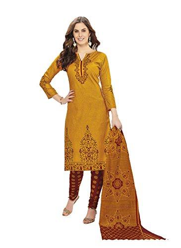 Miraan Unstitched Cotton Dress Material / Churidar Suit for Women | Party wear | Free Delivery - NEIGHBOUR JOY