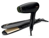 Philips HP8646 Kerashine Dryer and Straightener (Black)