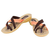 Super Women Brown Fashion Sandals (7 uk)