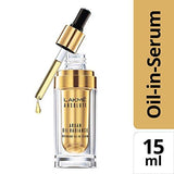 Lakme Absolute Argan Oil Radiance Overnight Oil-in-Serum, 15ml