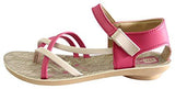 VKC Women's Pink and Beige Fashion Sandals_6 UK