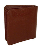 Orbit Brown Leather Men's Wallet - NEIGHBOUR JOY