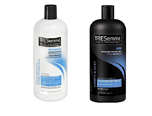 Tresemme Smooth And Silky Shampoo 828ml and Mositure Rich Super Hydradant Conditioner 828ml Combo Pack With Ayur Sunscreen Lotion 50ml