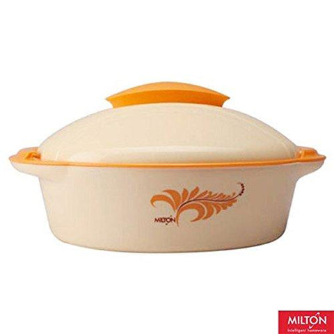 Milton Crisp Dlx Casserole, 2 Litres, Orange (EC-THF-FTK-0021_Orange)