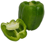 Fresh Produce Capsicum - Green, 500g - NEIGHBOUR JOY