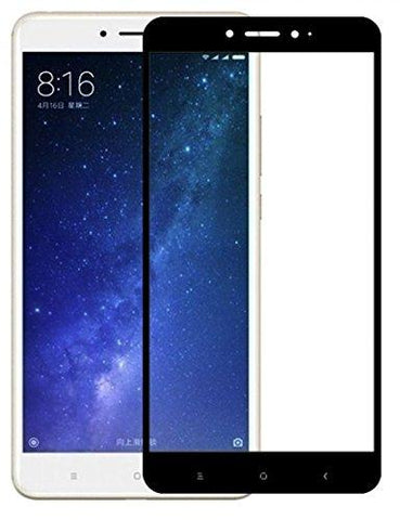 Plus Pro Hd+ Crystal Clear Full Screen Coverage Tempered Glass Screen Protector For Xiaomi Mi Max 2 - Black - NEIGHBOUR JOY