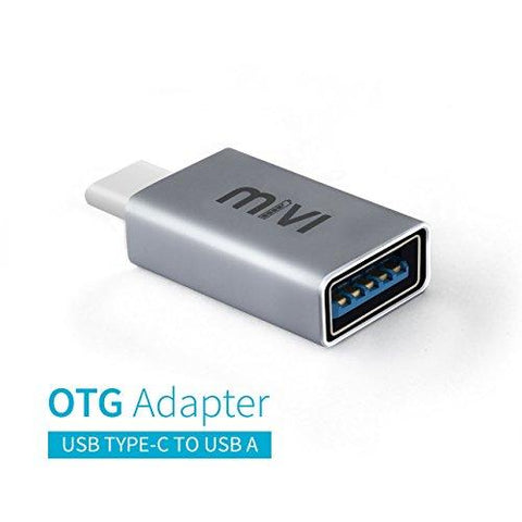 Mivi Type-C to USB A Female OTG adapter For Samsung Galaxy S8/S8Plus, Oneplus 5/3T/3, Xiaomi MI5, Google Pixel X/XL, Nexus 6P/5X, Letv le 1s, More Smartphones and other Type-C OTG supported Devices - NEIGHBOUR JOY