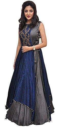 Shiroya Brothers Women's Net Anarkali Salwar Suit Unstitched Regular Wear Dress Material(SB_DM_GREEN_1070_Free Size) - NEIGHBOUR JOY