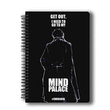 Mc Sid Razz Mind Palace [ Sherlock ] [ Sherlock Holmes , Benedict Cumber Batch ] - Quirk Designer Notebook by Warner Bros - NEIGHBOUR JOY