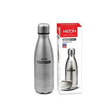 Milton Duo DLX 350 Bottle, 350ml, Silver