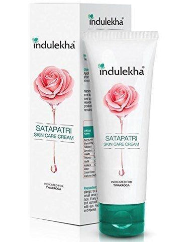 New-Indulekha Satapatri Skin Care Cream, 50g