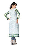 Vaamsi Women's  Salwar Suit Dress Material(Cocp111 _White _Free Size)