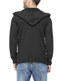 Tinted Men's Cotton Sinker Hooded Cardigan