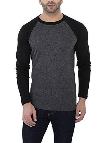 Katso Men's Raglan Neck Full Sleeve Cotton T-Shirt - NEIGHBOUR JOY