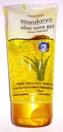 Patanjali Saundarya Alovera Gel, Kesar Chandan, 150ml - NEIGHBOUR JOY