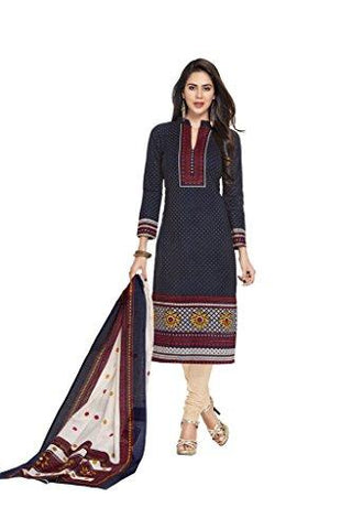 Fancy Designer look Cotton Kurta & Churidar Dress Material,churidar  material,salwar suit,suit set with