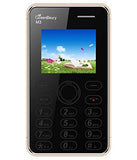 GreenBerry's M3 Mini Card Cell Phones with 2MP Camera | Size: Credit Card | Invisible Keypad | Single SIM (GSM) | Warranty: One Year | Colour: Gold