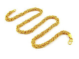 Factorywala Gold Gold-Plated Chain Necklace For Men - NEIGHBOUR JOY