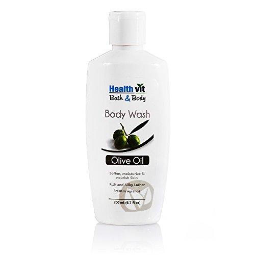 Healthvit Bath and Body Olive Oil Bodywash, 200ml