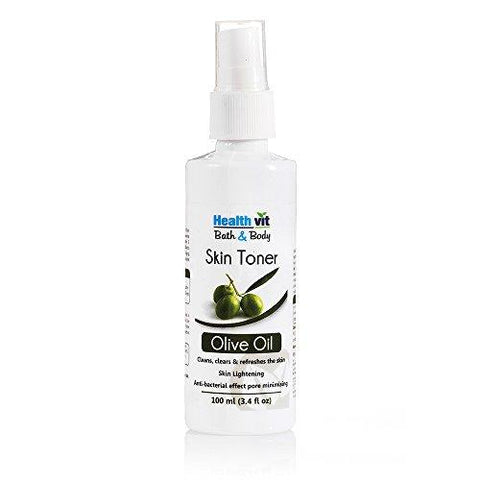 Healthvit Bath and Body Natural Olive Skin Toner, 100ml