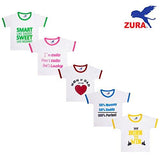 Zura's Export Quality Cotton Boy Baby Tshirt / Girl Baby Tshirt / Baby dress / Kids Tshirt / Baby Teeshirt (Pack of 5)