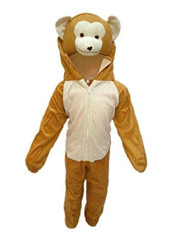 KFD Monkey fancy dress for kids,Wild Animal Costume for Annual function/Theme Party/Competition/Stage Shows/Birthday Party Dress - NEIGHBOUR JOY