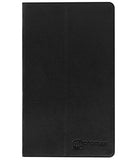 Colorcase Tab Flip Cover Case for Micromax Canvas Tab P681 - Black - NEIGHBOUR JOY