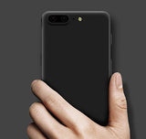 Kapa Matte Finish [Full Body Coverage ] Flexible Back Case Cover for Oneplus 5 / One plus 5 - Black - NEIGHBOUR JOY