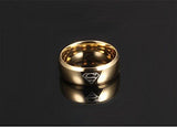 Sorella'z Superman Titanium Ring for Men's (Size 9) - NEIGHBOUR JOY