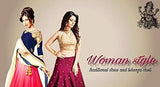The Great indian sale's Women's New Fashion Designer Fancy Wear Low Price Todays Special Deal Offer All Type Modern heavy Banglori Orange Embroidered Lehenga Style Salwar Suit
