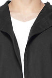 Tinted Men's Cotton Sinker Hooded Cardigan